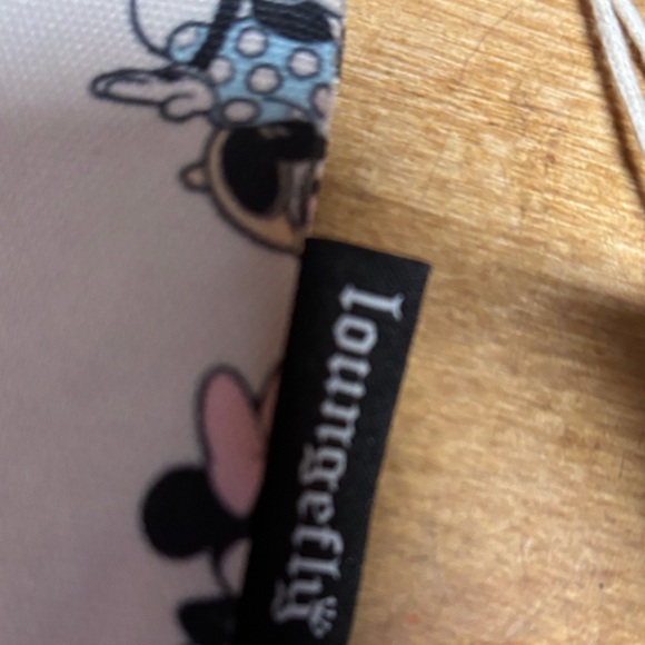 Disney Minnie and Mickey Mouse Patterned Pouch - Picture 7 of 8